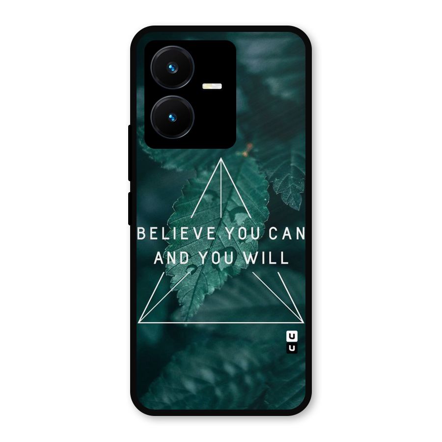 You Will Metal Back Case for Vivo Y22