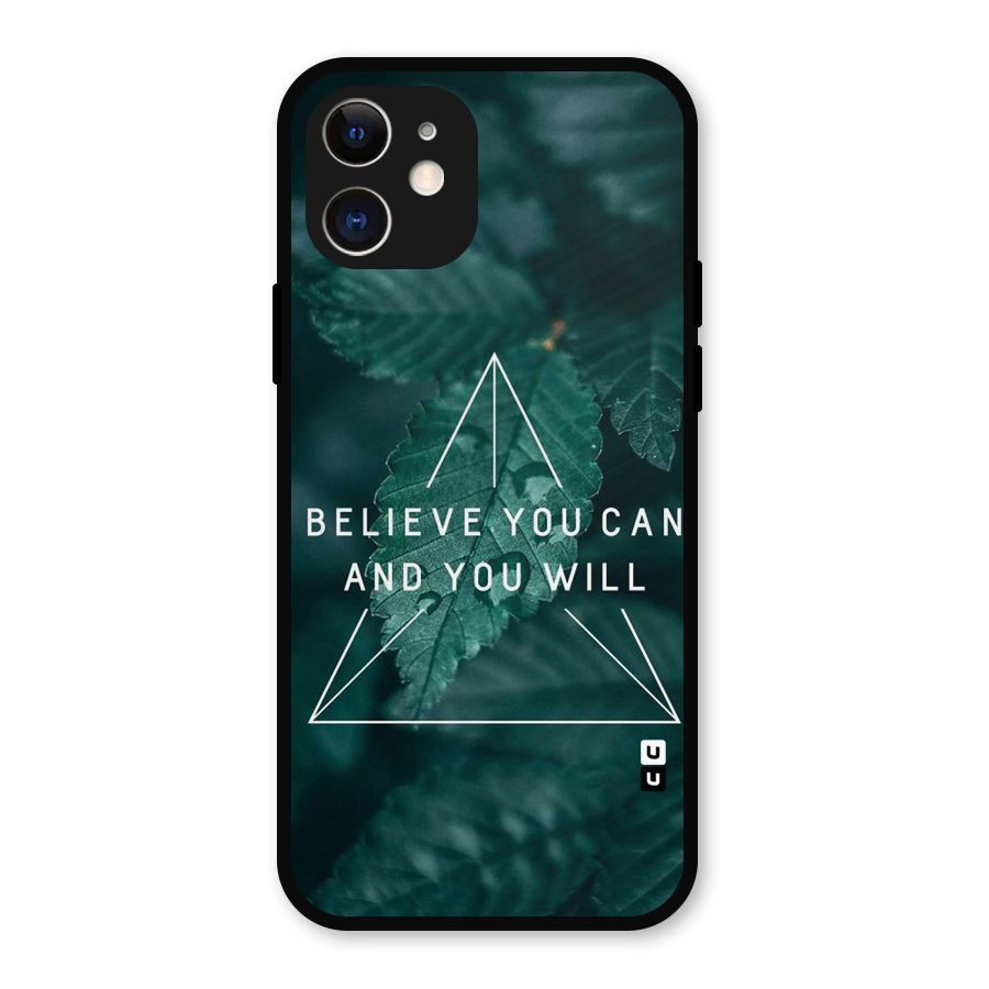You Will Metal Back Case for iPhone 12
