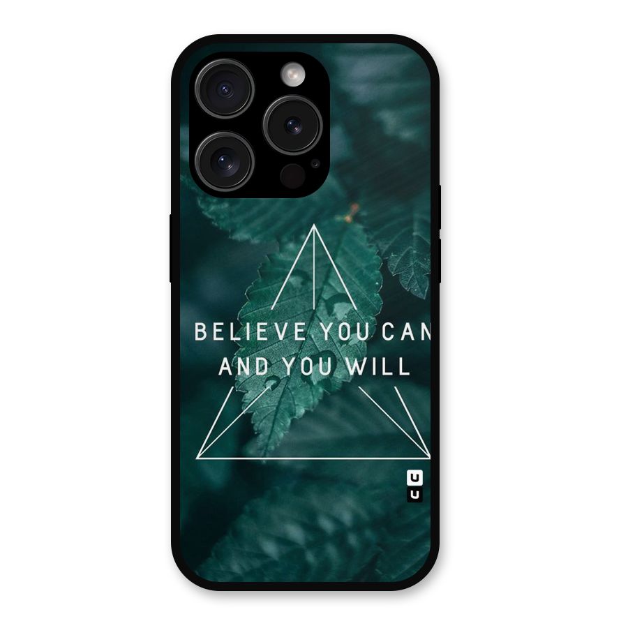You Will Metal Back Case for iPhone 15 Pro