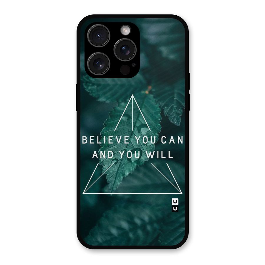 You Will Metal Back Case for iPhone 15 Pro Max