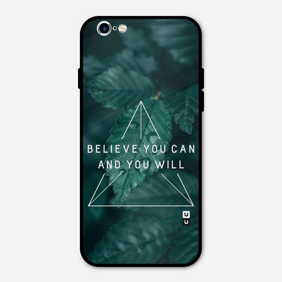 You Will Metal Back Case for iPhone 6 6s