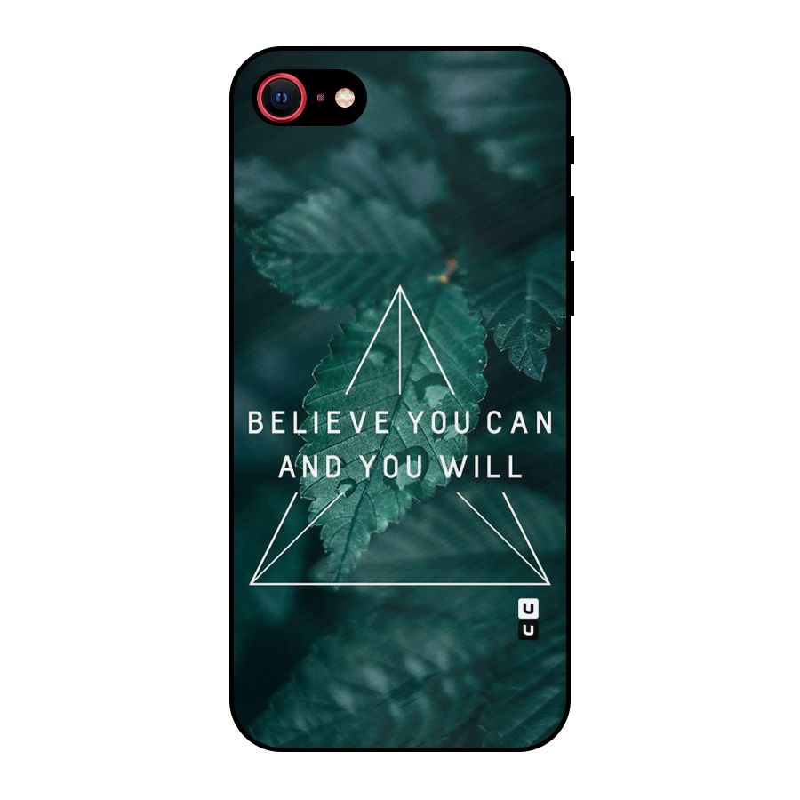 You Will Metal Back Case for iPhone 7