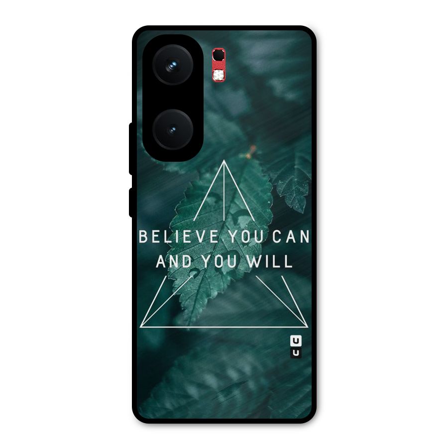 You Will Metal Back Case for iQOO Neo 9 Pro