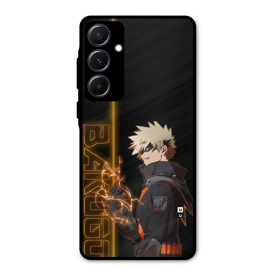 Young Bakugo Metal Back Case for Galaxy A55