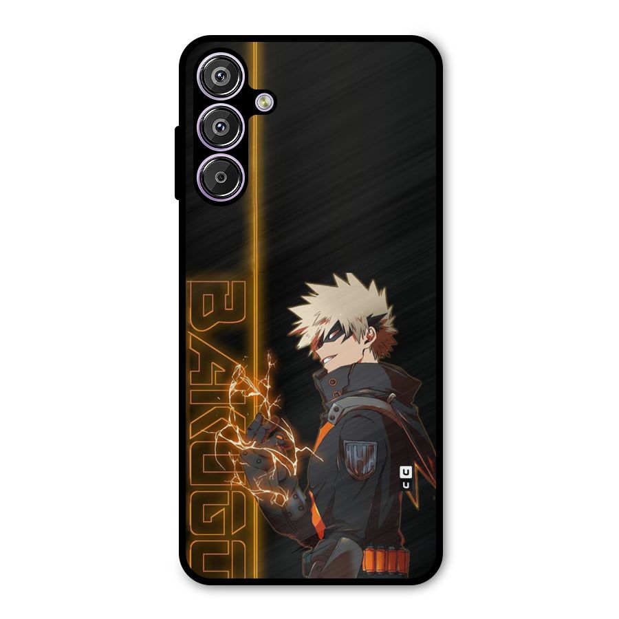 Young Bakugo Metal Back Case for Galaxy F15