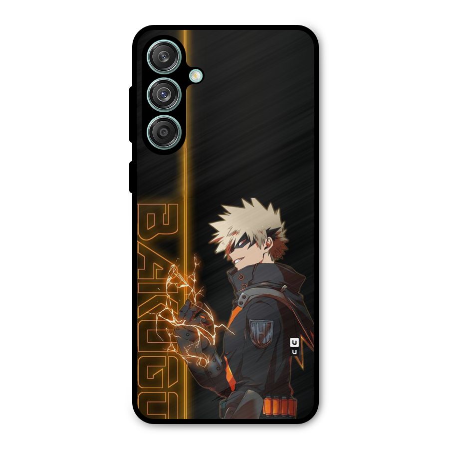 Young Bakugo Metal Back Case for Galaxy M55 5G