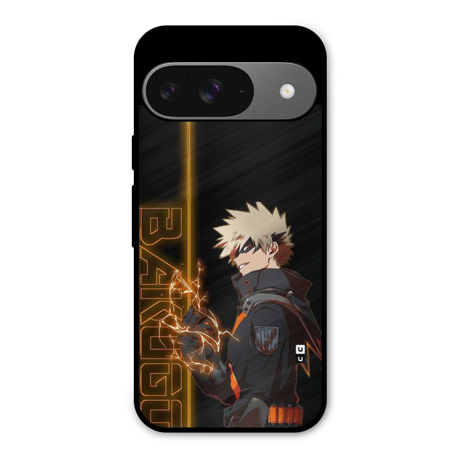 Young Bakugo Metal Back Case for Google Pixel 9