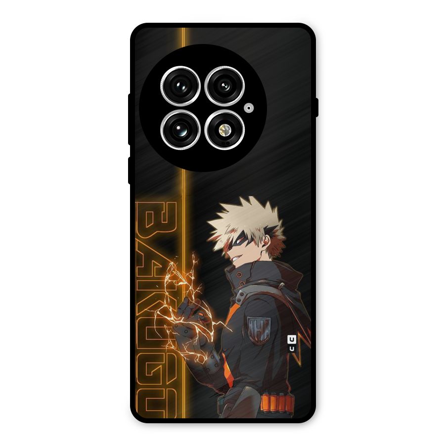 Young Bakugo Metal Back Case for OnePlus 13