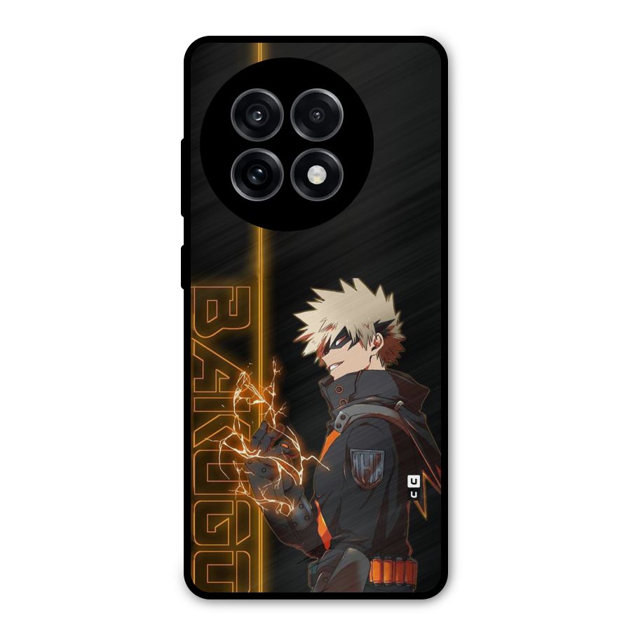Young Bakugo Metal Back Case for OnePlus 13R