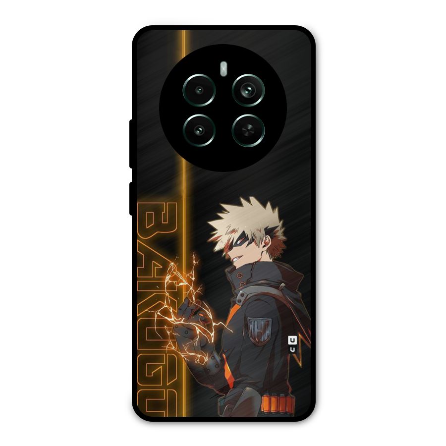 Young Bakugo Metal Back Case for Realme 12 Pro Plus