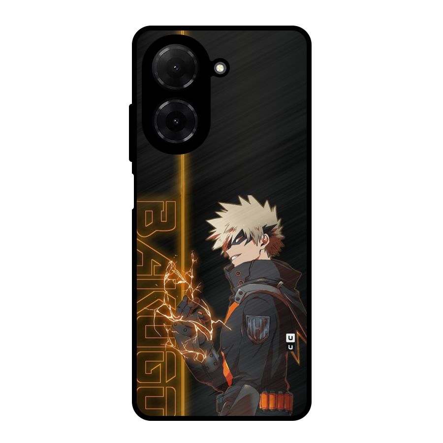 Young Bakugo Metal Back Case for Redmi A5 4G