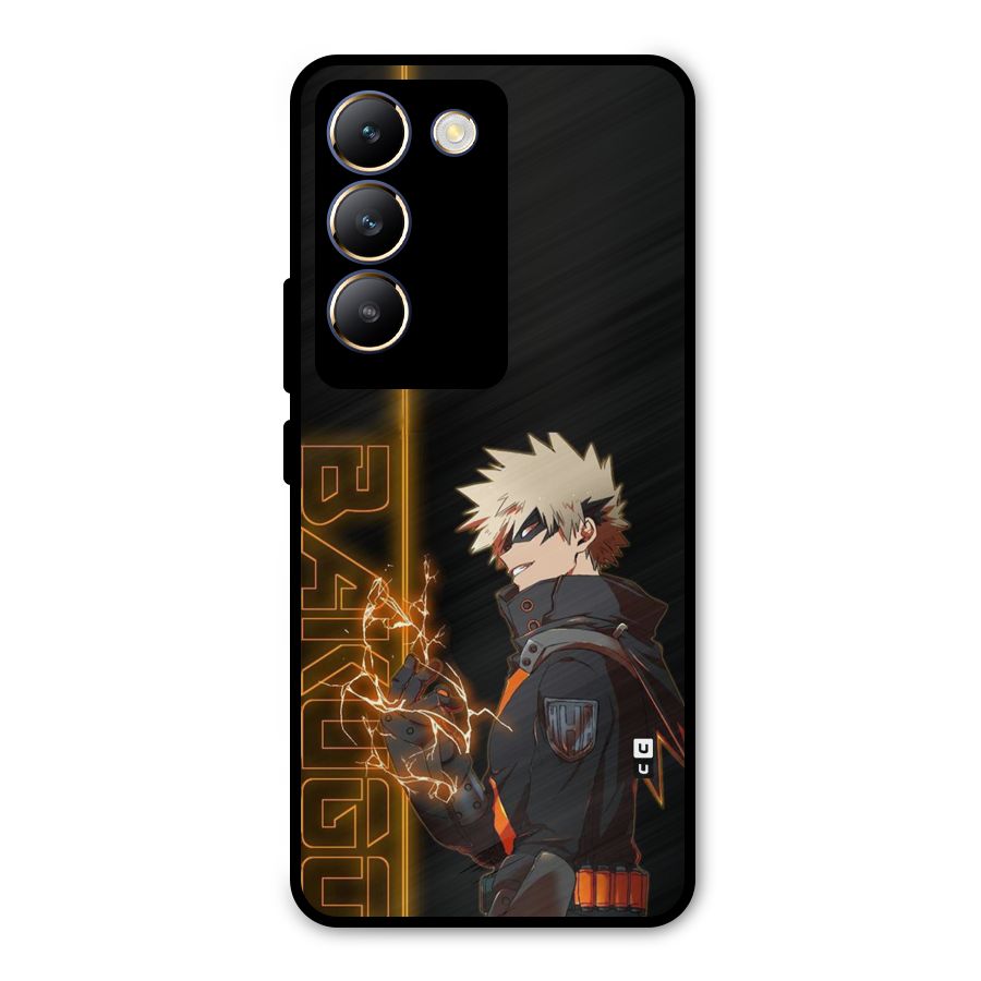 Young Bakugo Metal Back Case for Vivo T3 5G