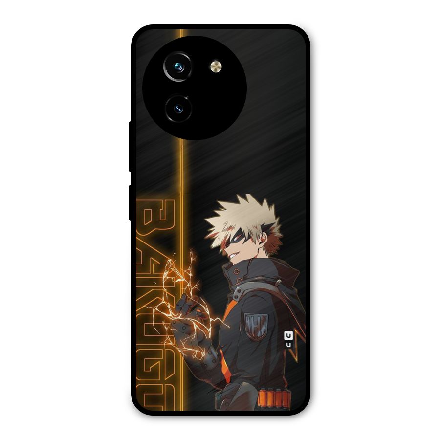 Young Bakugo Metal Back Case for Vivo T3x