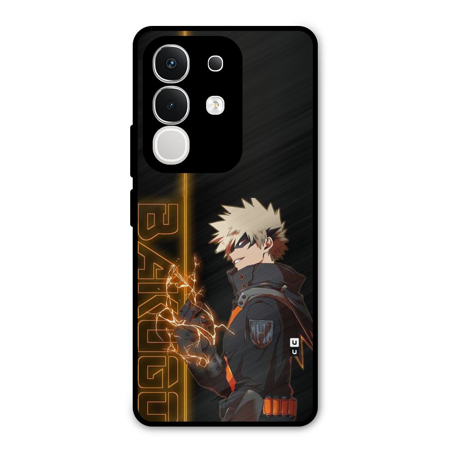 Young Bakugo Metal Back Case for Vivo T4x