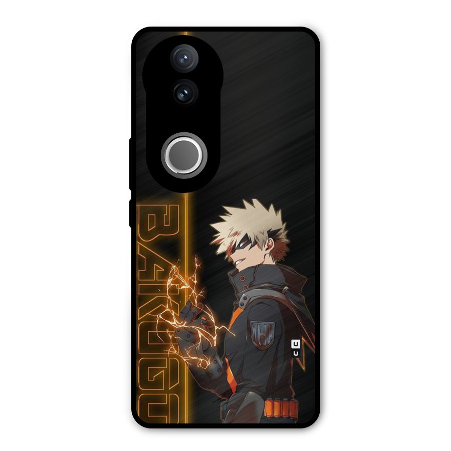 Young Bakugo Metal Back Case for Vivo V50e