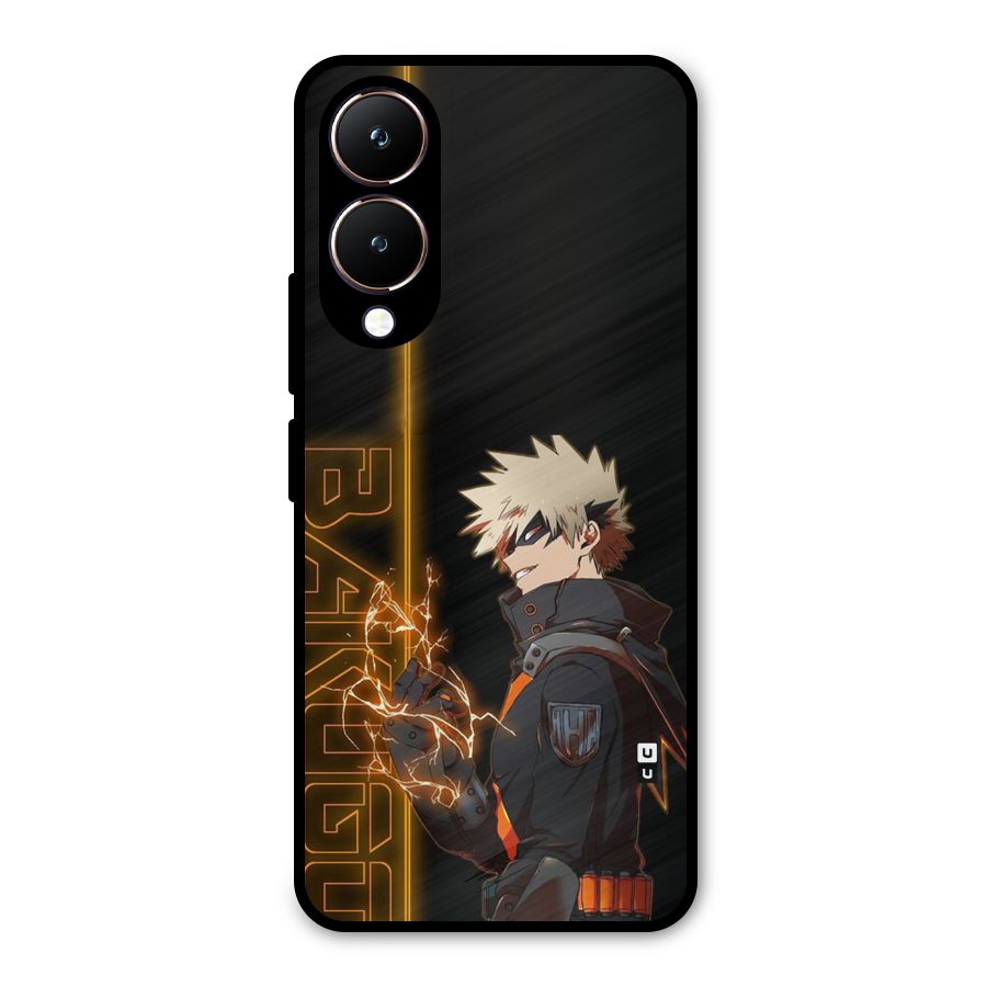 Young Bakugo Metal Back Case for Vivo Y28