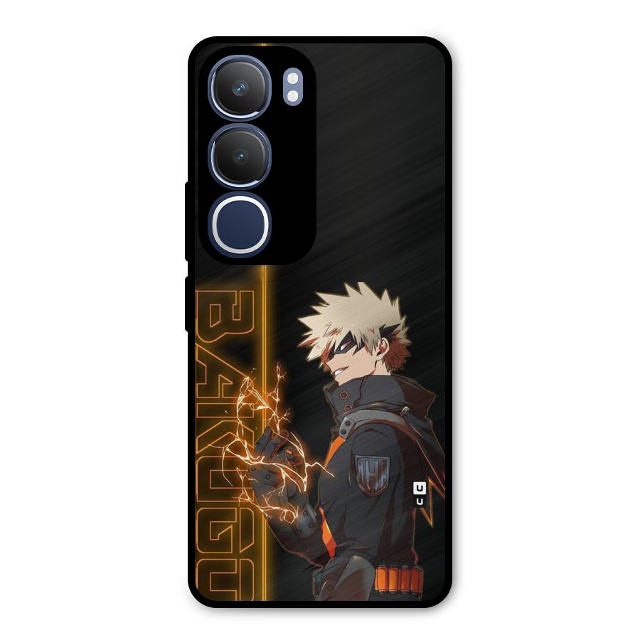 Young Bakugo Metal Back Case for Vivo Y29