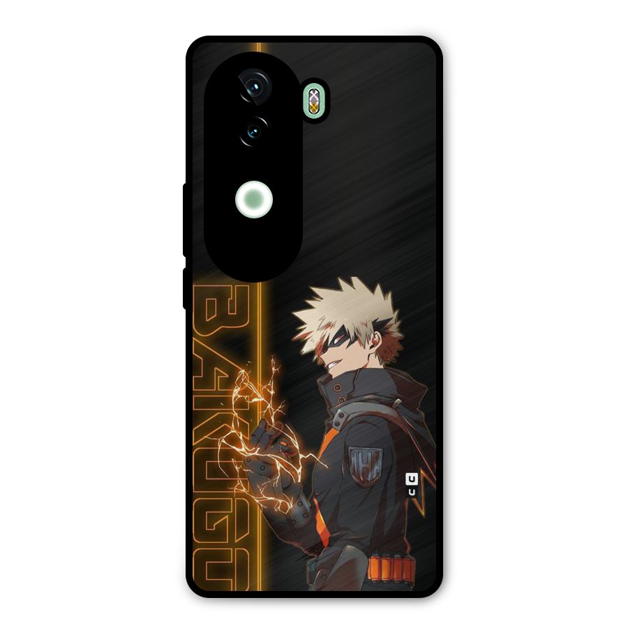 Young Bakugo Metal Back Case for iQOO Z9s