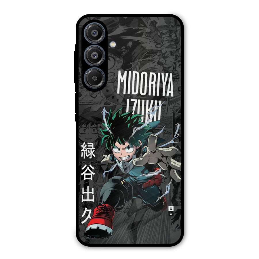Young Midoriya Metal Back Case for Galaxy A16 5G