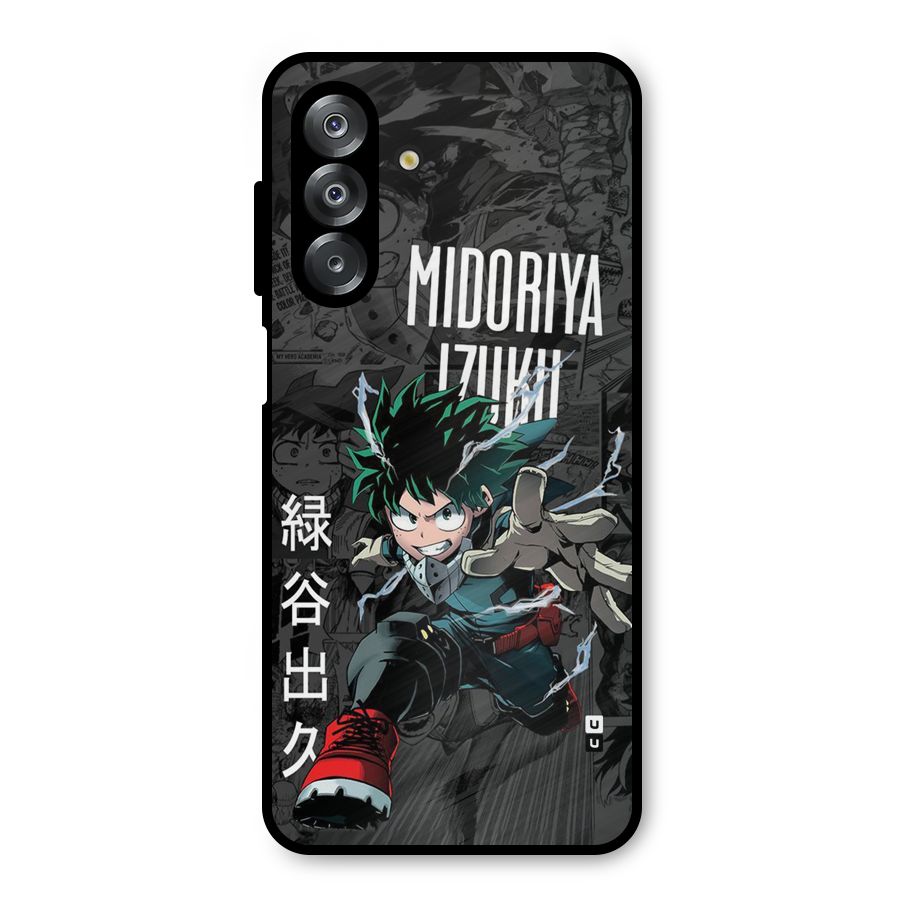 Young Midoriya Metal Back Case for Galaxy A26