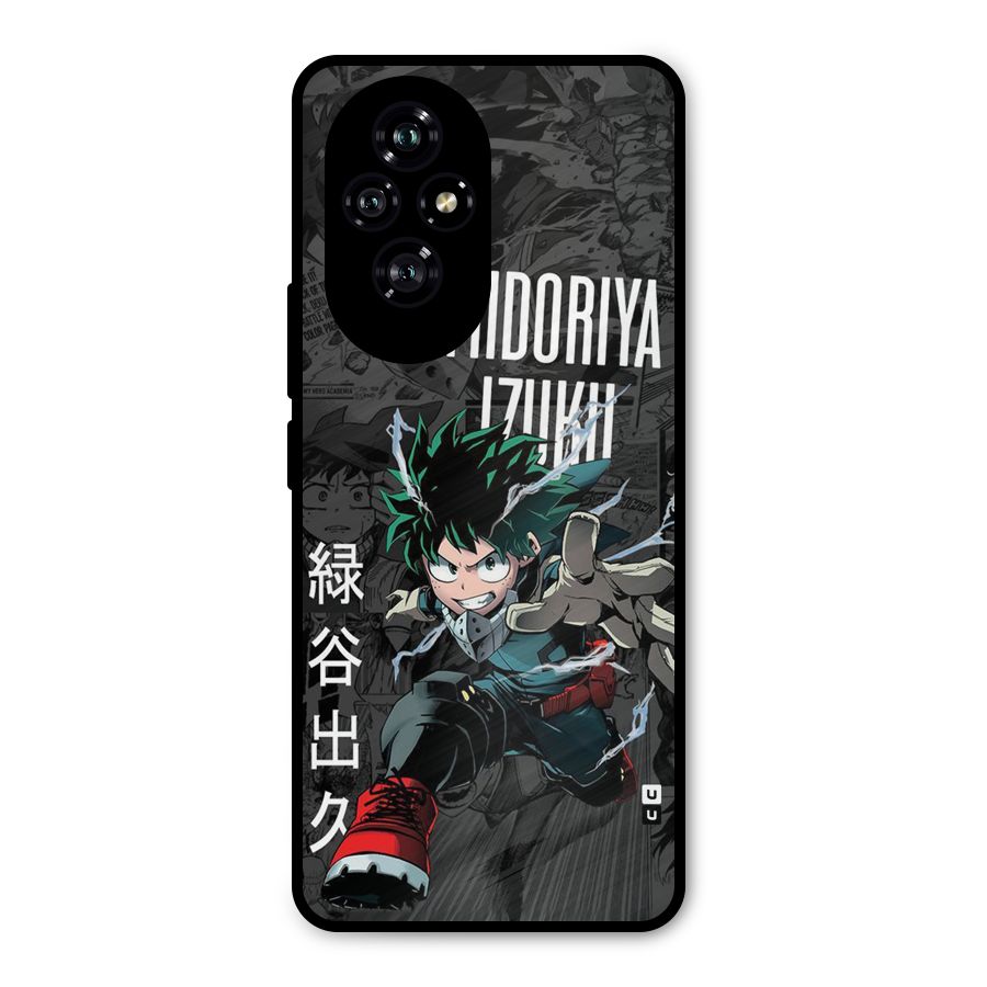Young Midoriya Metal Back Case for Honor 200
