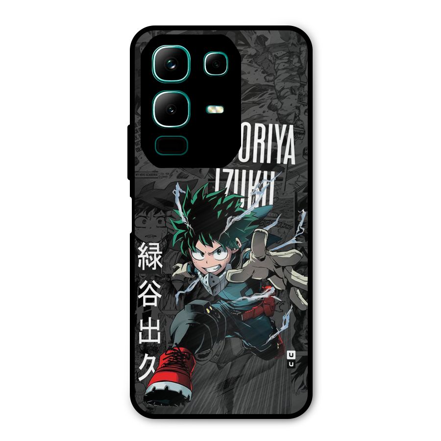 Young Midoriya Metal Back Case for Infinix Note 50x