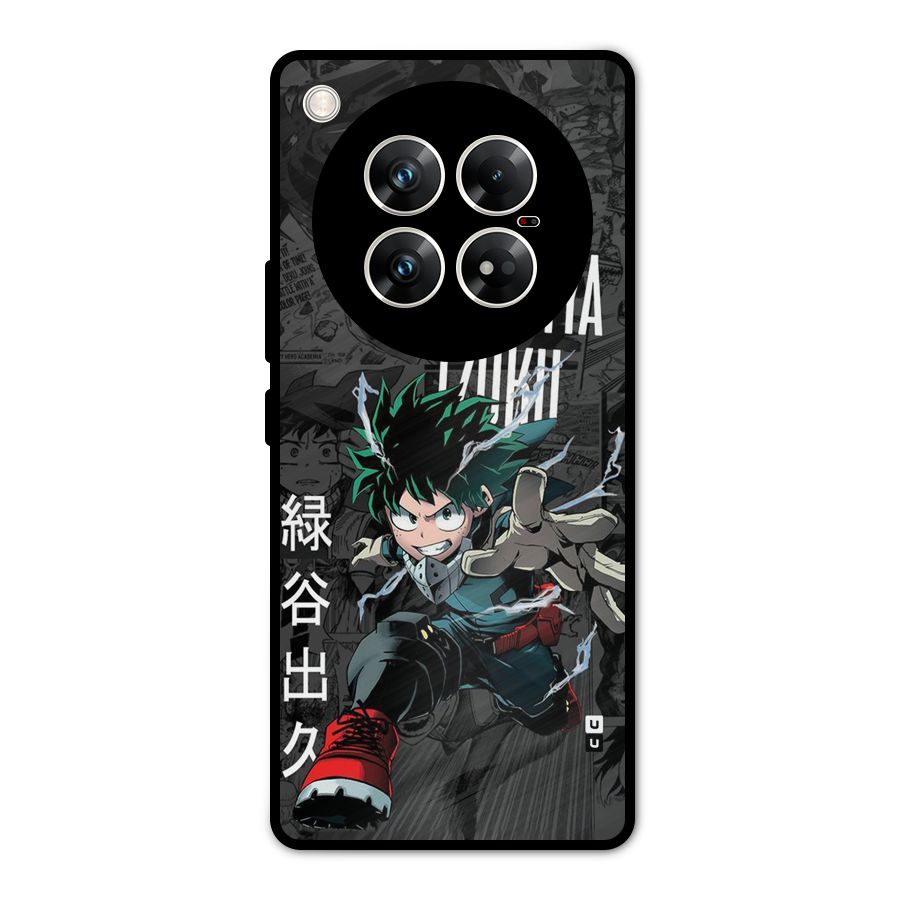 Young Midoriya Metal Back Case for Infinix Zero 40 5G