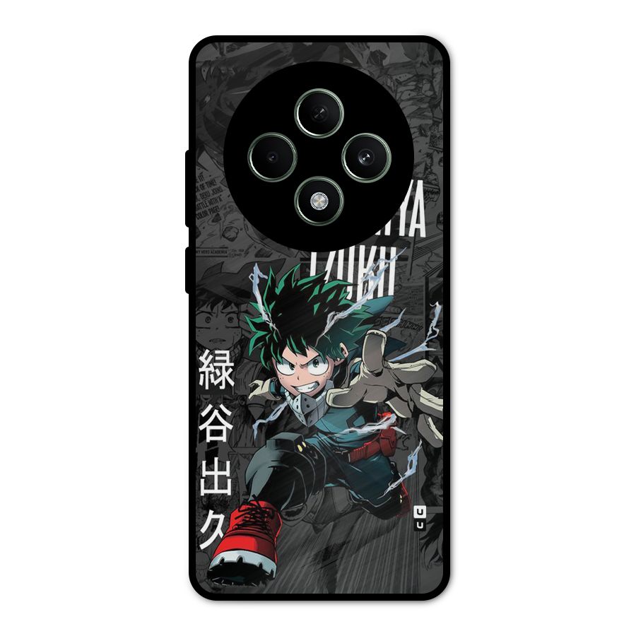 Young Midoriya Metal Back Case for Oppo F27