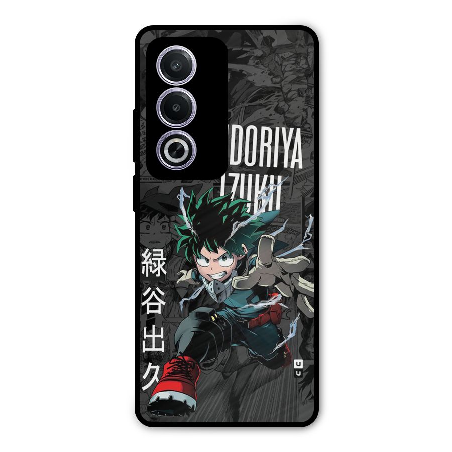 Young Midoriya Metal Back Case for Oppo K12x