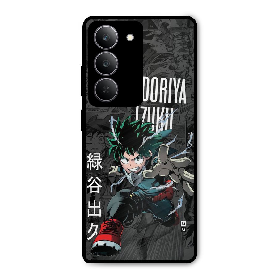 Young Midoriya Metal Back Case for Realme 14x