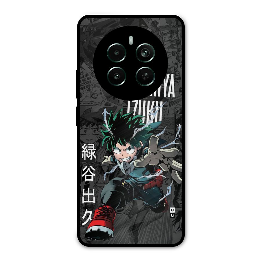 Young Midoriya Metal Back Case for Realme Narzo 70 Pro