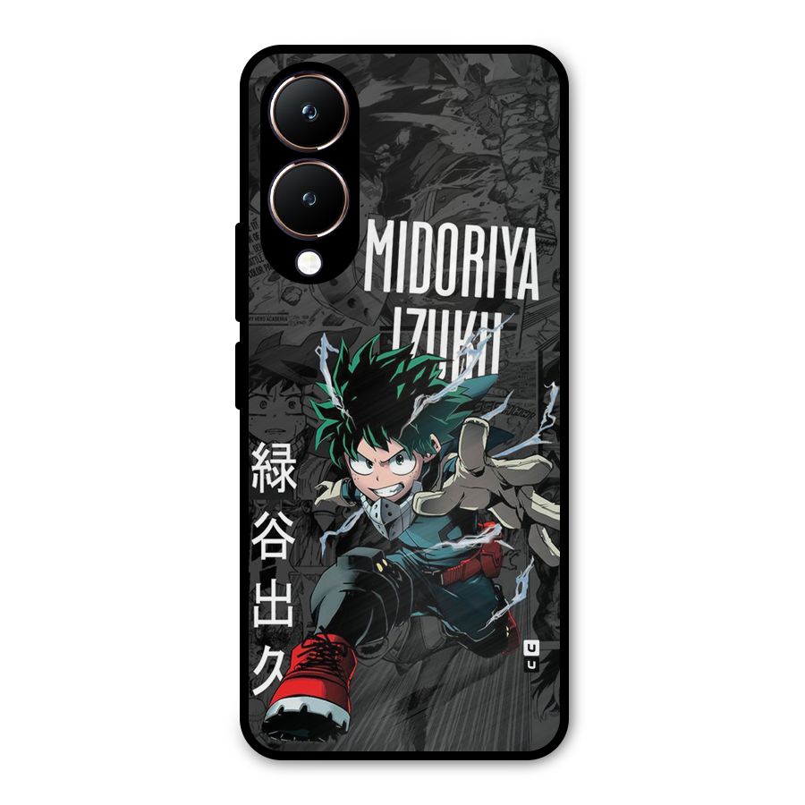 Young Midoriya Metal Back Case for Vivo Y28