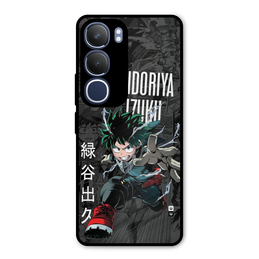 Young Midoriya Metal Back Case for Vivo Y29