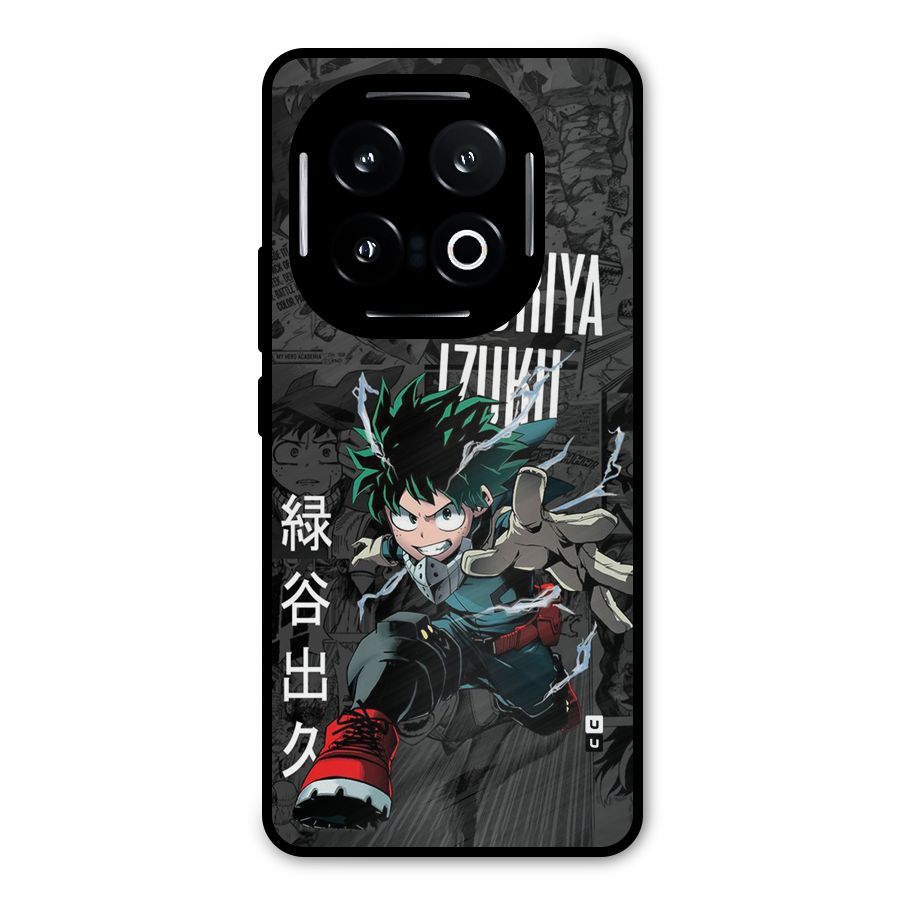 Young Midoriya Metal Back Case for iQOO 13