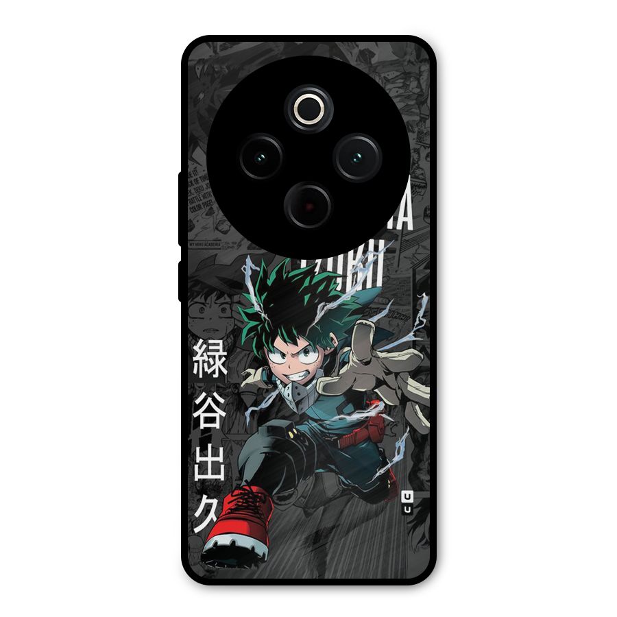 Young Midoriya Metal Back Case for iQOO Z10