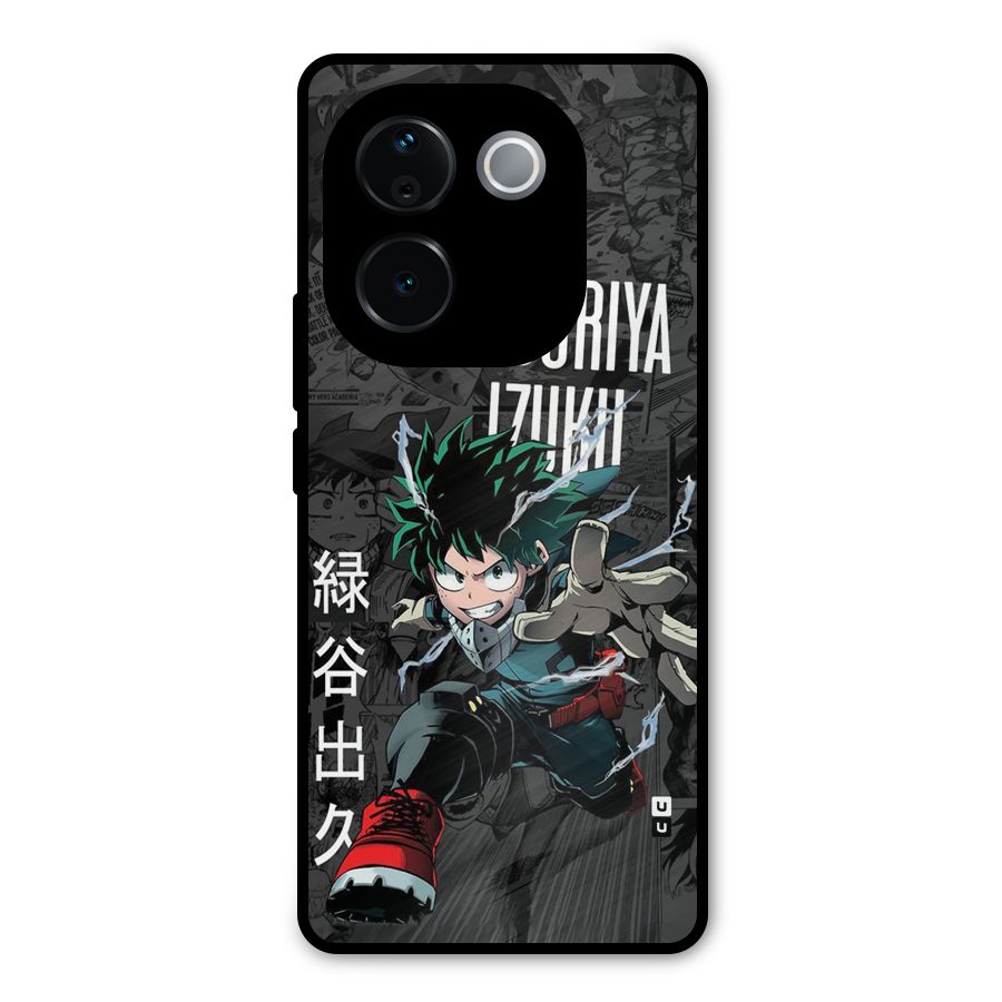 Young Midoriya Metal Back Case for iQOO Z9s Pro