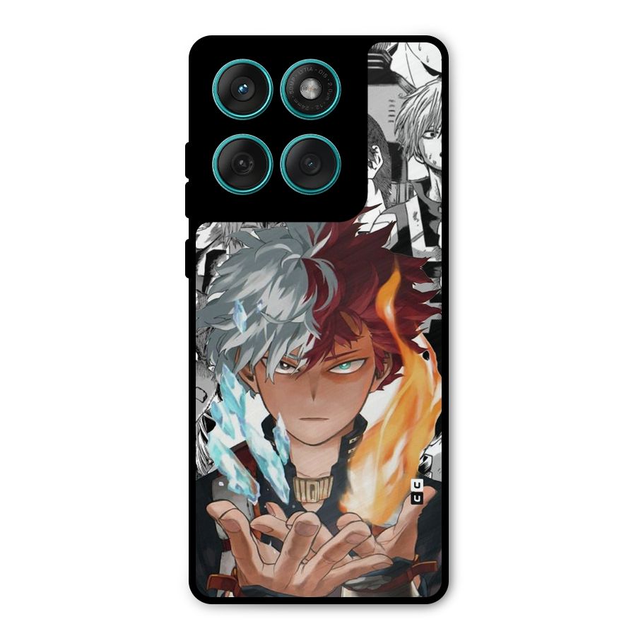 Young Todoroki Metal Back Case for Motorola Edge 60 Fusion