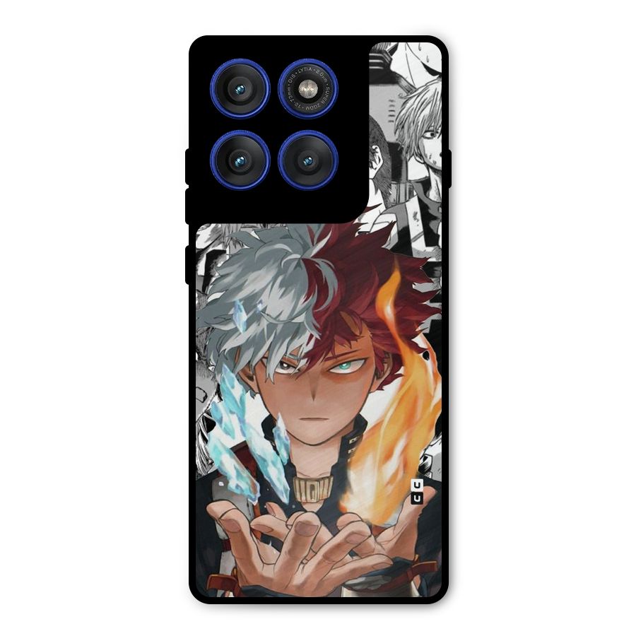 Young Todoroki Metal Back Case for Motorola Edge 60 Pro