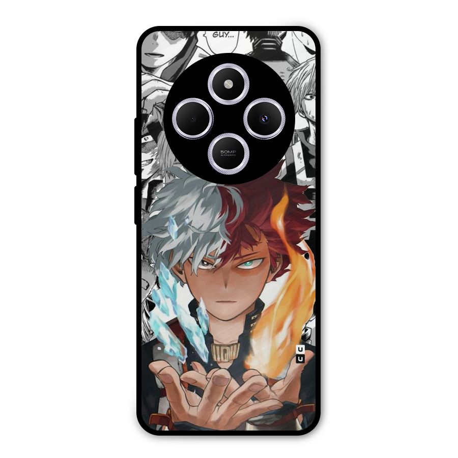 Young Todoroki Metal Back Case for Poco M7