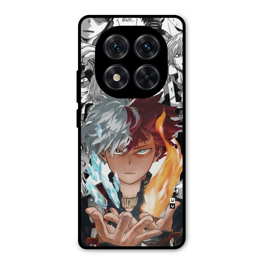 Young Todoroki Metal Back Case for Redmi Note 14 Pro 5G