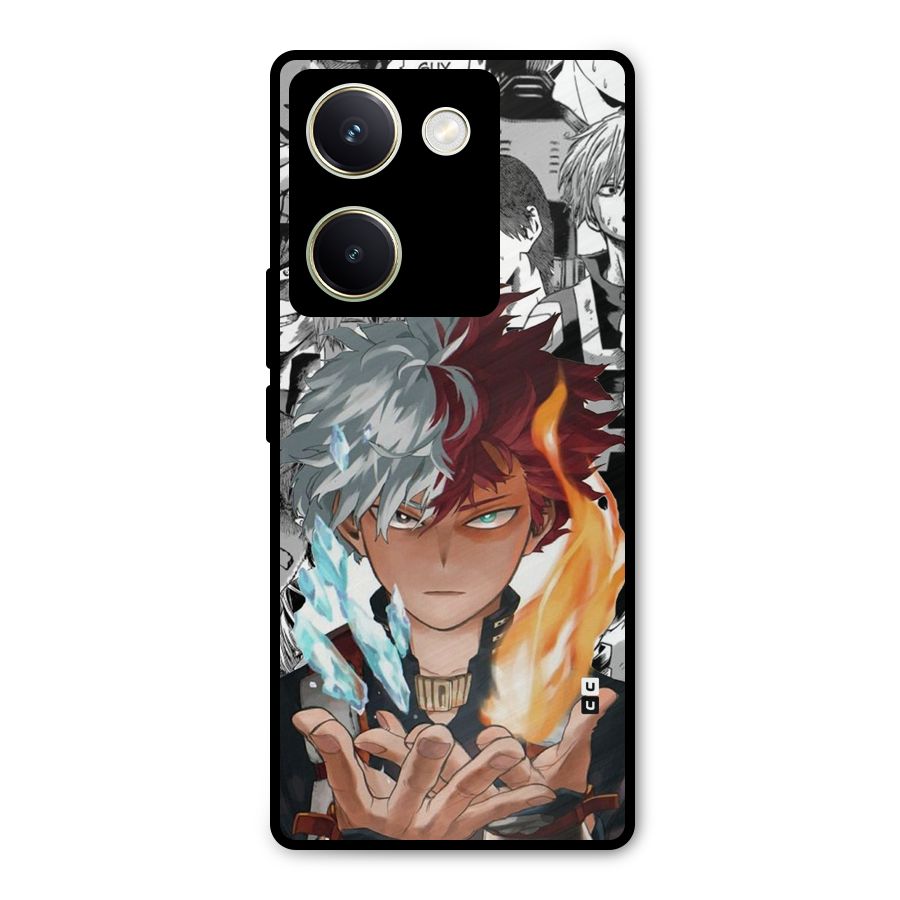 Young Todoroki Metal Back Case for Vivo Y200 Pro