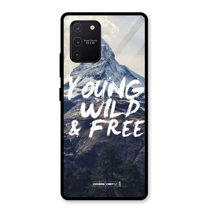 Young Wild and Free Glass Back Case for Galaxy S10 Lite