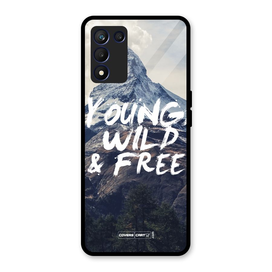 Young Wild and Free Glass Back Case for Realme 9 5G Speed