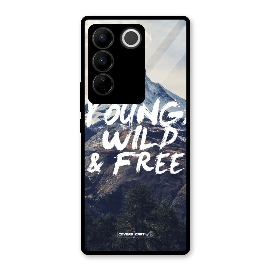 Young Wild and Free Glass Back Case for Vivo V27