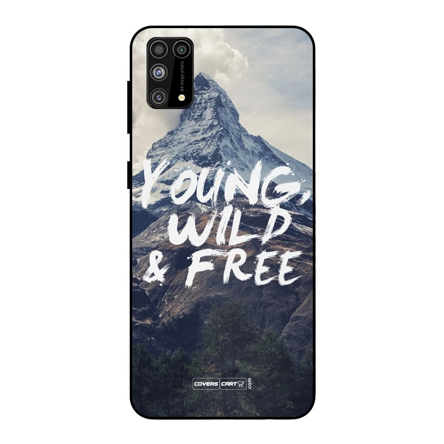 Young Wild and Free Metal Back Case for Galaxy M31