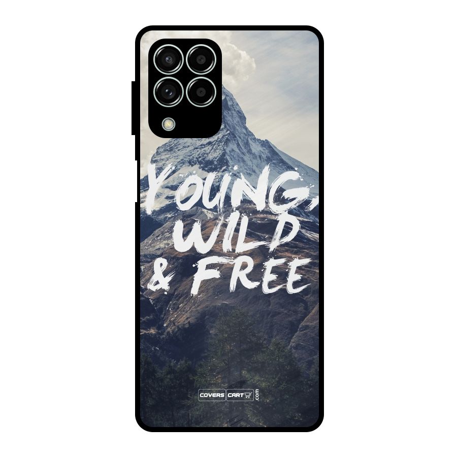 Young Wild and Free Metal Back Case for Galaxy M33