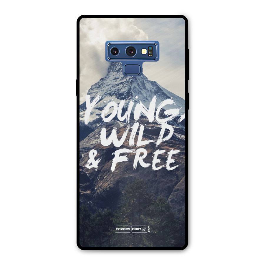 Young Wild and Free Metal Back Case for Galaxy Note 9
