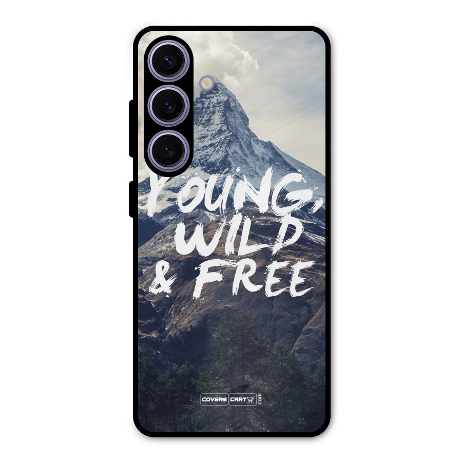Young Wild and Free Metal Back Case for Galaxy S24