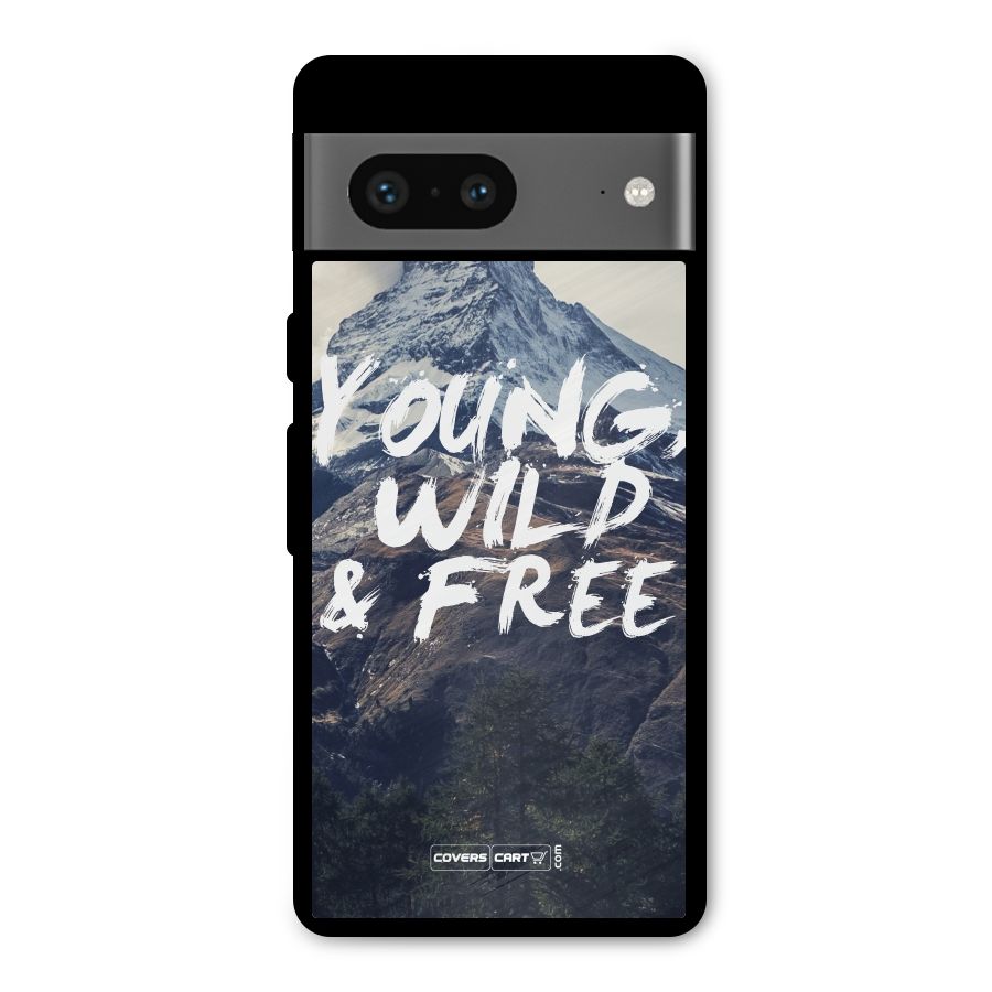 Young Wild and Free Metal Back Case for Google Pixel 7