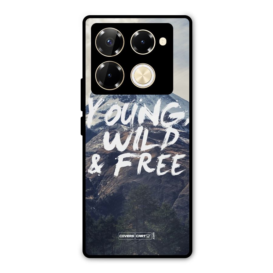 Young Wild and Free Metal Back Case for Infinix Note 40 Pro Plus